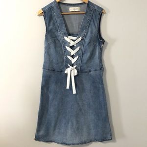 Lola Jeans, Brianna-Bay Denim Dress Size Large